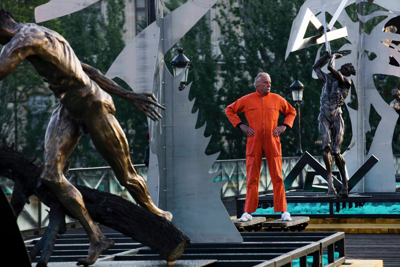 Visite de l’atelier du sculpteur français Daniel Hourdé @ Paris